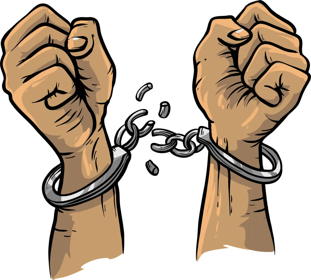 breakfree, chain, freedom