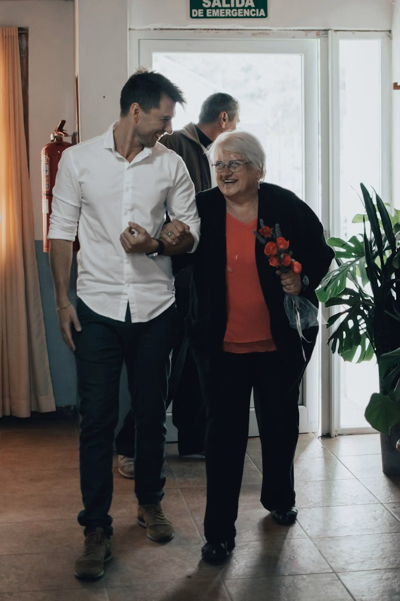 El deber de los hijos es cuidar a sus padres.